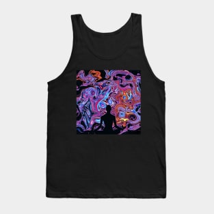 The Meditator - Phychedelic Design 1 Tank Top